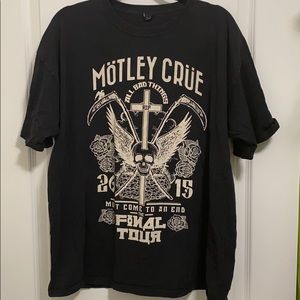 Motley Crue 2015 Tour T Shirt